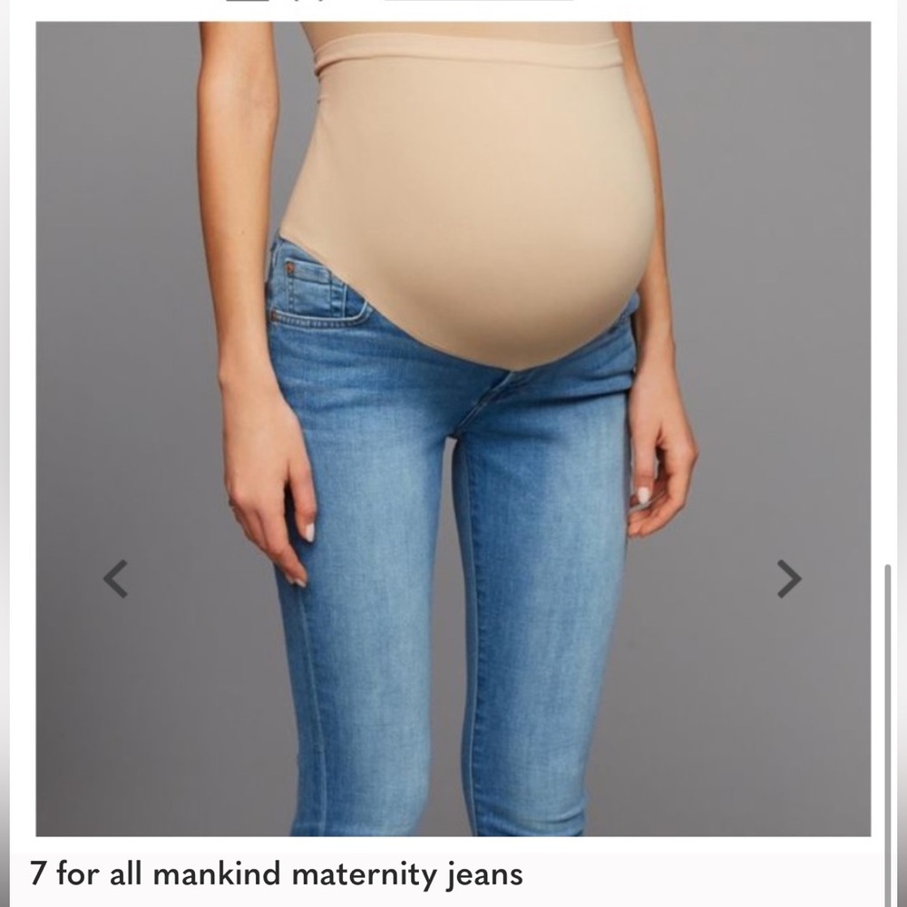 7 for all Mankind Maternity Jeans - size 27